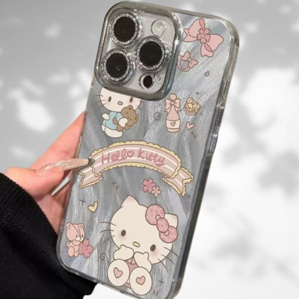 Hello Kitty Aesthetic Phone Case – Cute & Elegant Design