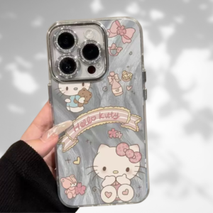 Hello Kitty Aesthetic Phone Case – Cute & Elegant Design