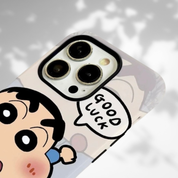 Good Luck Cartoon Phone Case – Fun & Playful Design